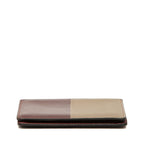 Hermes Manhattan Card Case Wine Red Gray Veau Epsom — view 3