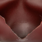 Hermes Manhattan Card Case Wine Red Gray Veau Epsom — view 6