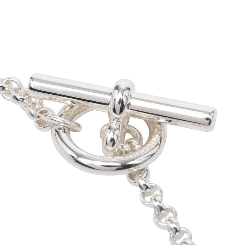 Hermes Chaine D'ancre Alea 2 Twist GM Pendant Silver — view 4