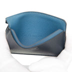 Hermes City Card Case Navy Beige — view 6