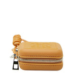 Loewe Anagram Coin Purse Brown Lava Leather — view 3