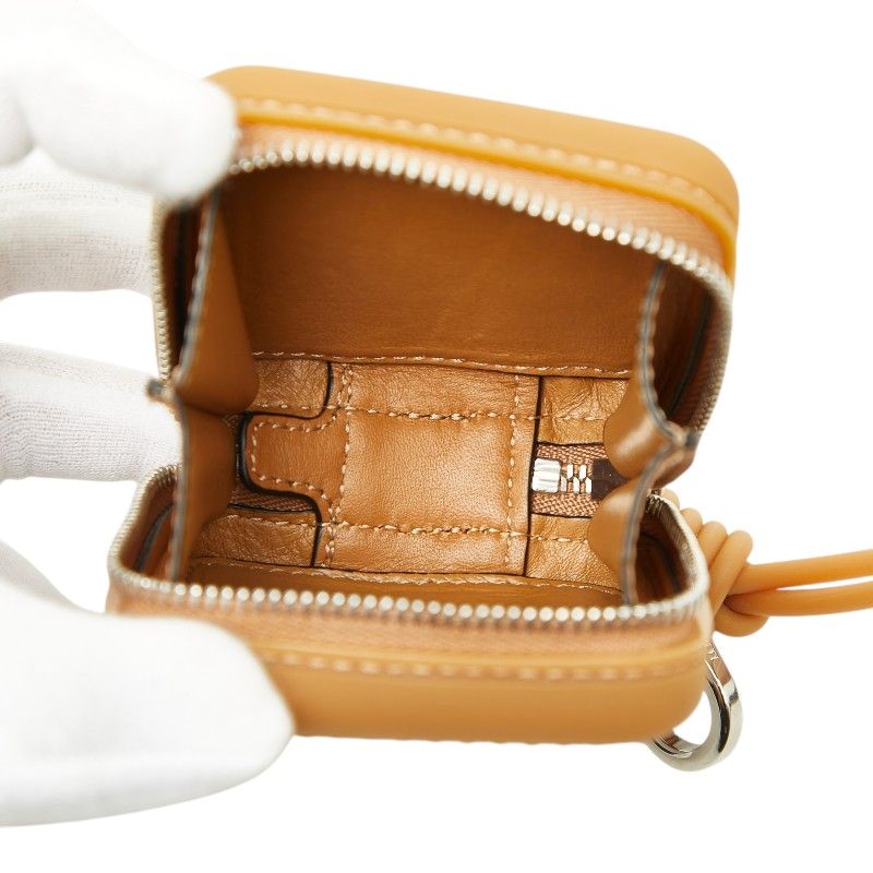 Loewe Anagram Coin Purse Brown Lava Leather — view 8