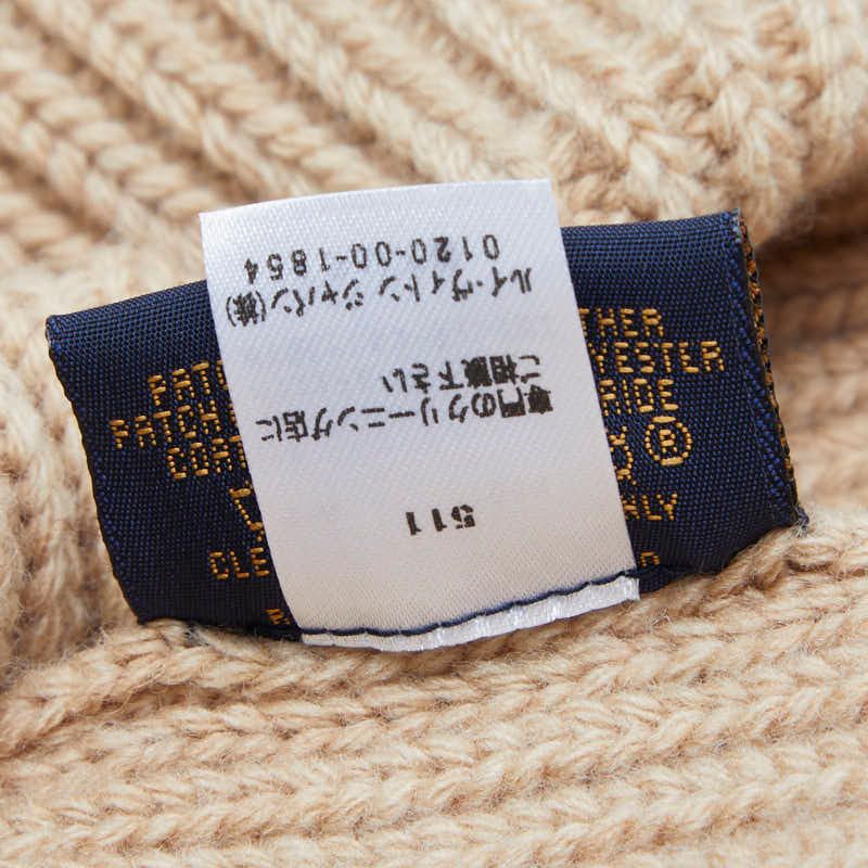 Louis Vuitton Monogram Bonnet LV Beige Knit Cap Wool — view 5
