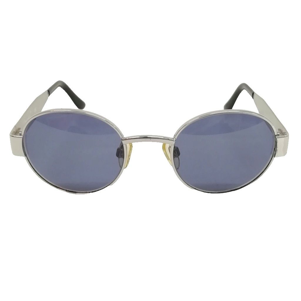 Chanel Sunglasses Vintage Metal Frame Silver Eyewear — view 2