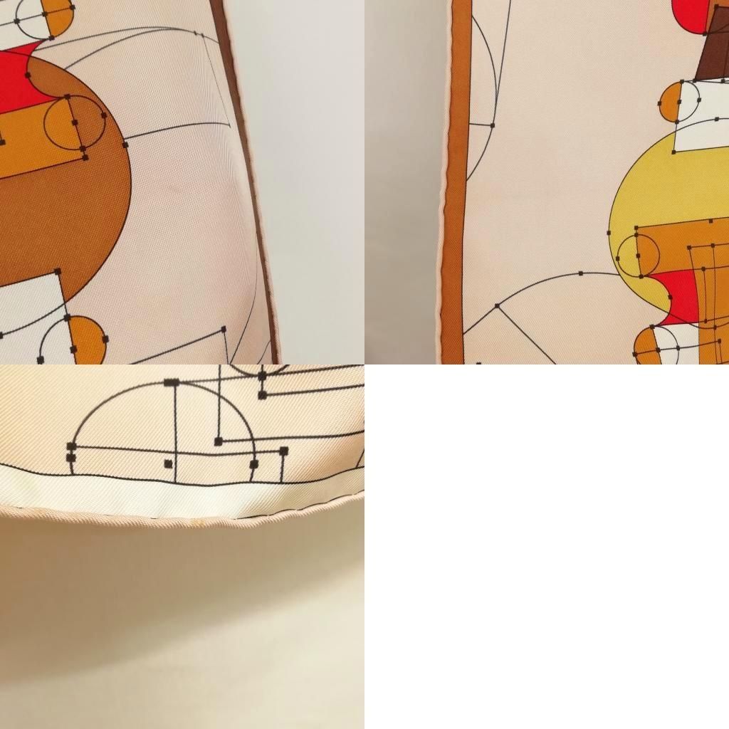 Hermes Echec AU Roi Checkmate Carre 90 Large Scarf — view 8