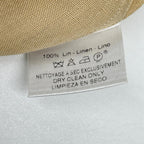 Hermes Linen Half Button Short Sleeve Shirt — view 4