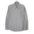 Hermes Check Series Button Long Sleeve Shirt