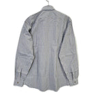 Hermes Check Series Button Long Sleeve Shirt — view 2