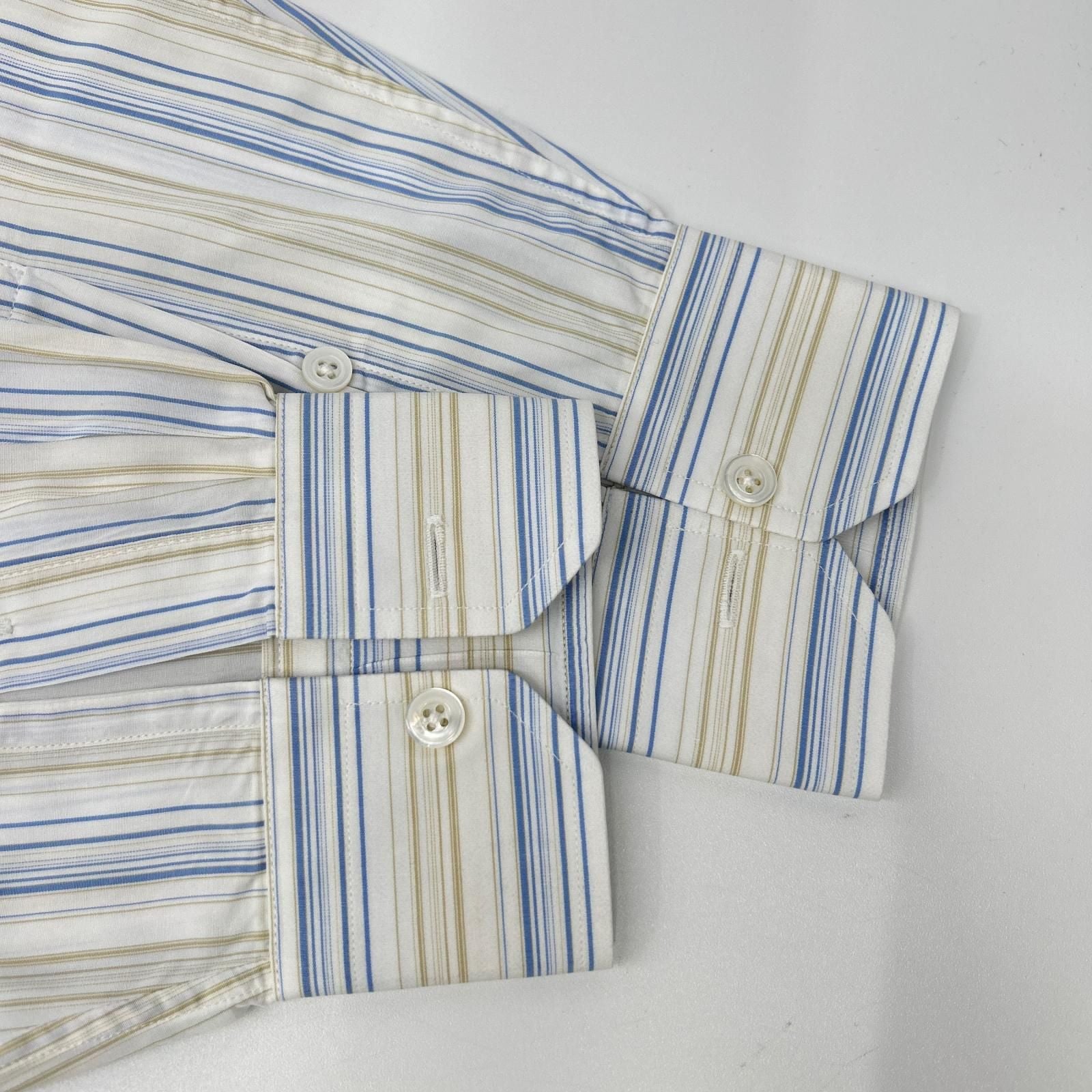 Hermes Striped Long Sleeve Shirt — view 8
