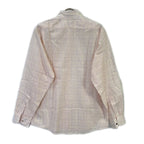 Hermes Check Series Button Long Sleeve Shirt — view 2