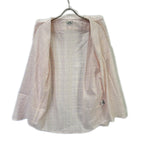 Hermes Check Series Button Long Sleeve Shirt — view 3