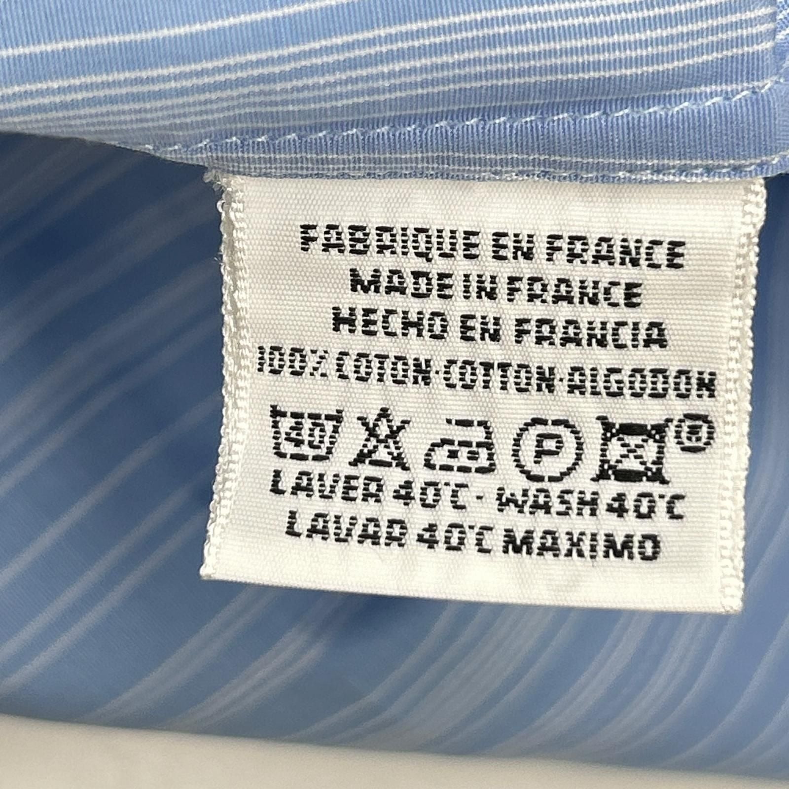 Hermes Striped Series Button Long Sleeve Shirt — view 5