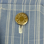 Hermes Striped Series Button Long Sleeve Shirt — view 8
