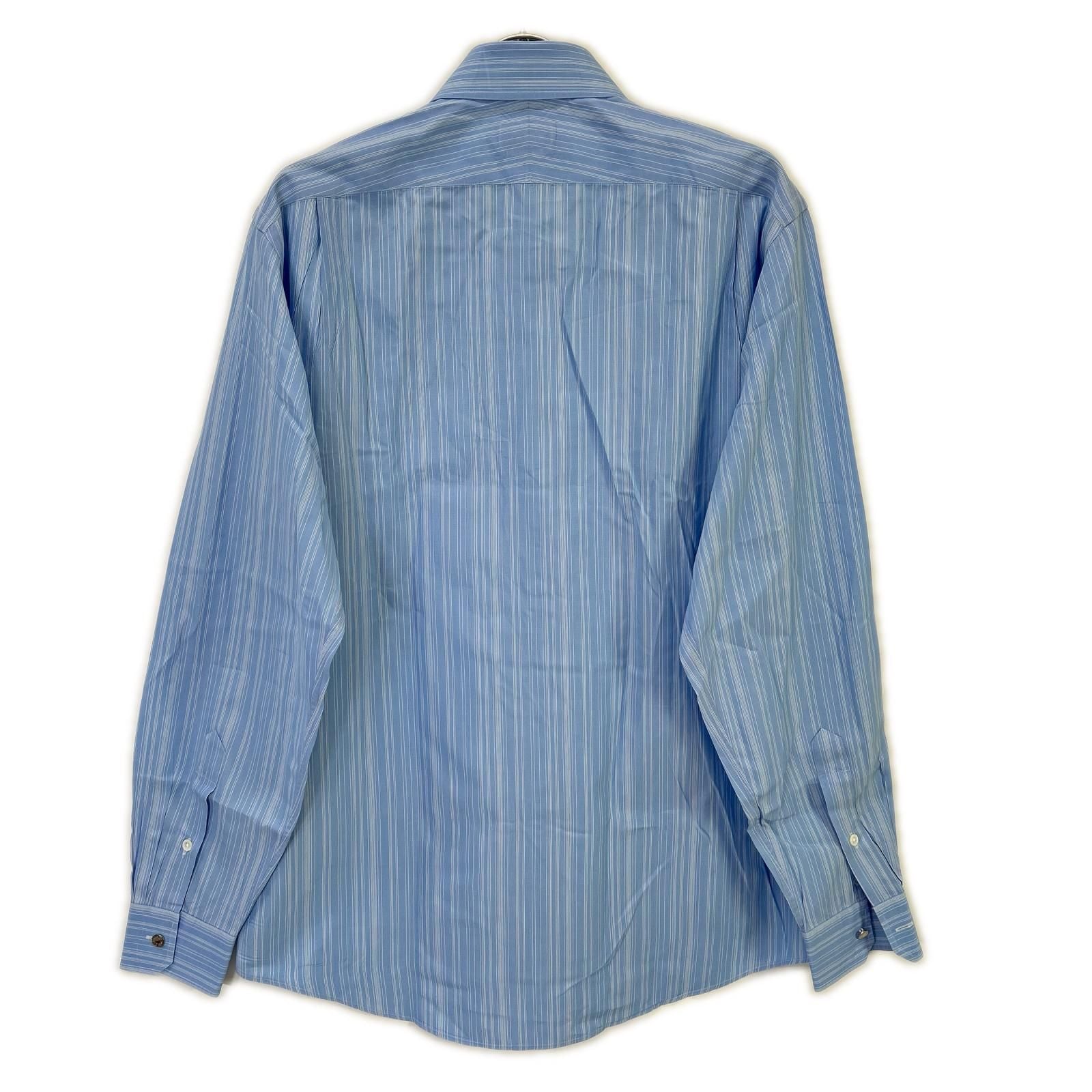 Hermes Striped Series Button Long Sleeve Shirt — view 2