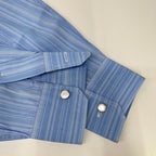 Hermes Striped Series Button Long Sleeve Shirt — view 7