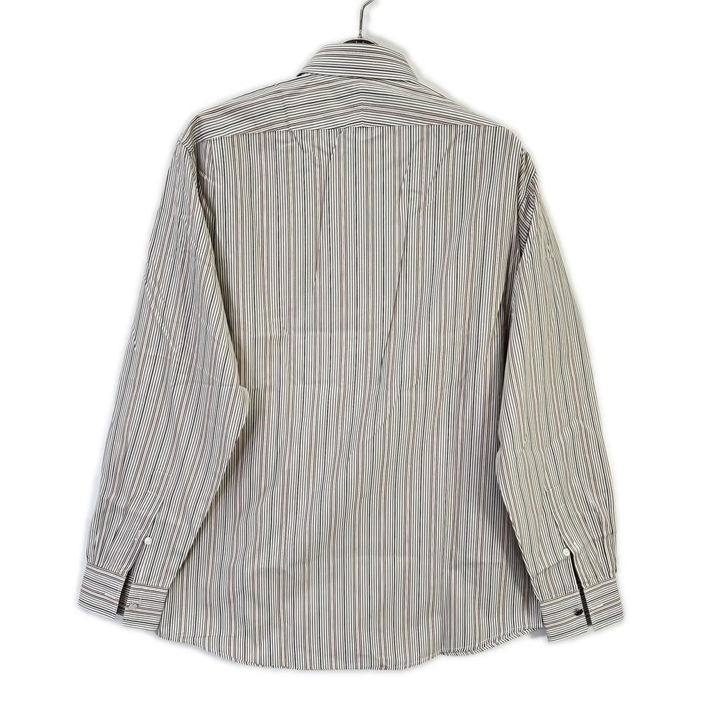 Hermes Striped Series Button Long Sleeve Shirt — view 2