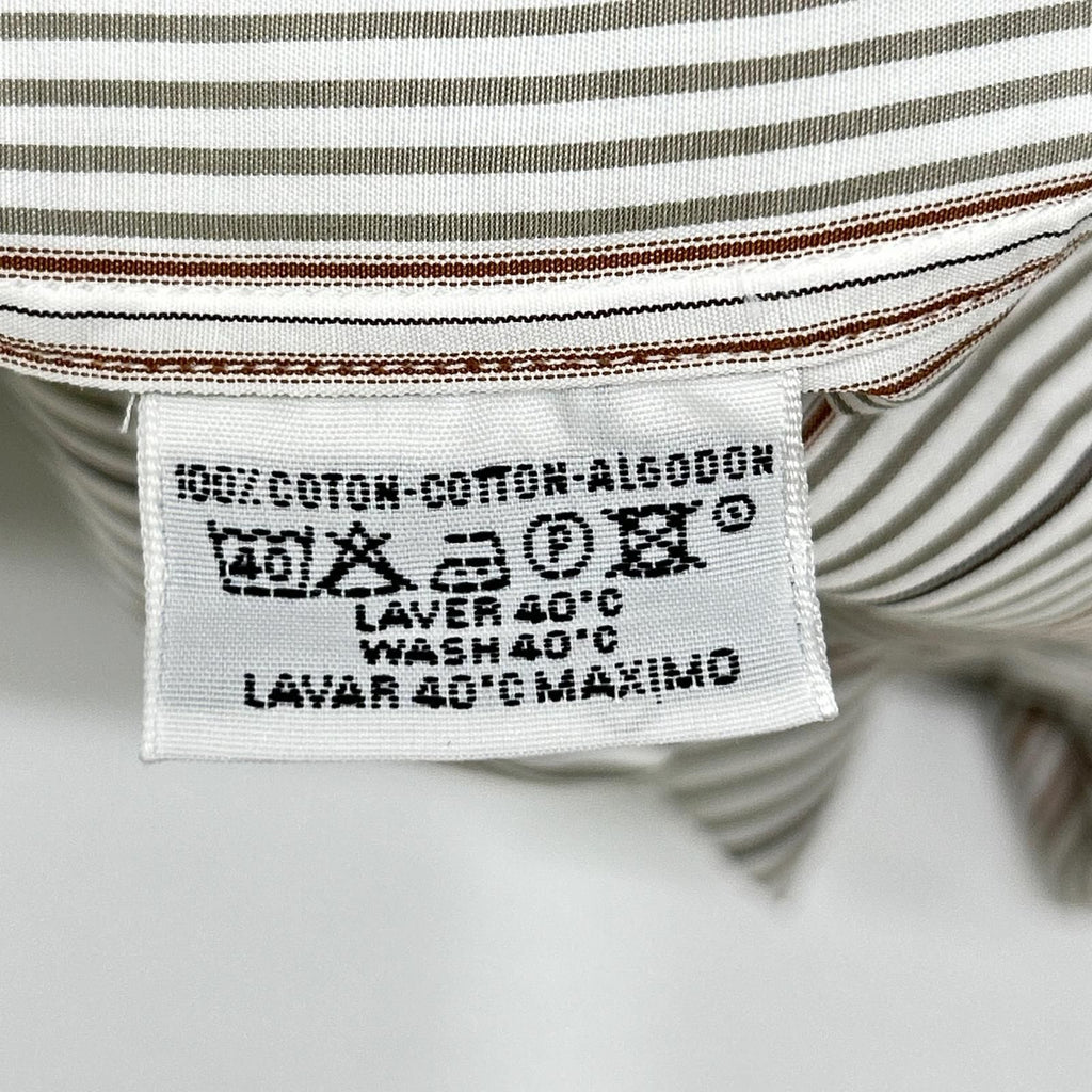 Hermes Striped Series Button Long Sleeve Shirt — view 5