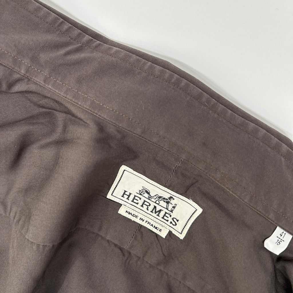 Hermes Series Button Long Sleeve Shirt — view 8