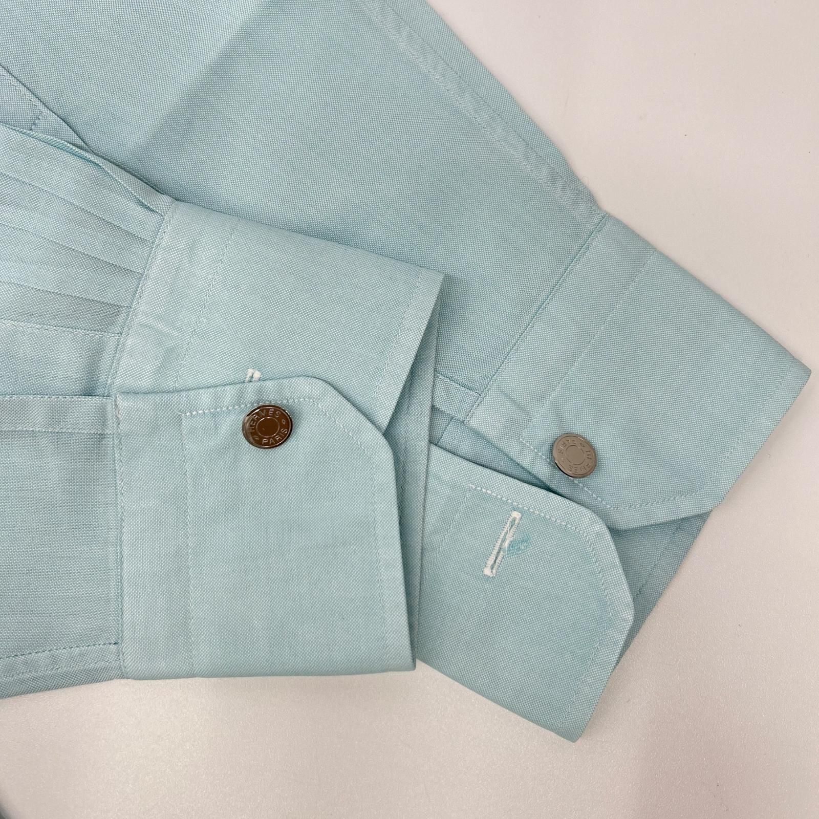 Hermes Series Button Down Long Sleeve Shirt — view 8