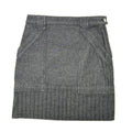 Hermes Indigo Series Button Denim Skirt 34