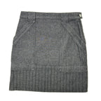 Hermes Indigo Series Button Denim Skirt 34