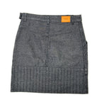 Hermes Indigo Series Button Denim Skirt 34 — view 2