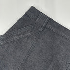 Hermes Indigo Series Button Denim Skirt 34 — view 7