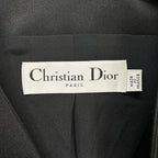 Dior Black Double Button Sleeveless Dress 34 — view 3
