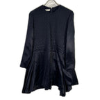 Dior Navy Silk Satin Dress 34