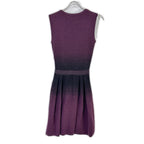 Dior Raf Simons Era Purple Wool Dress 34 — view 2