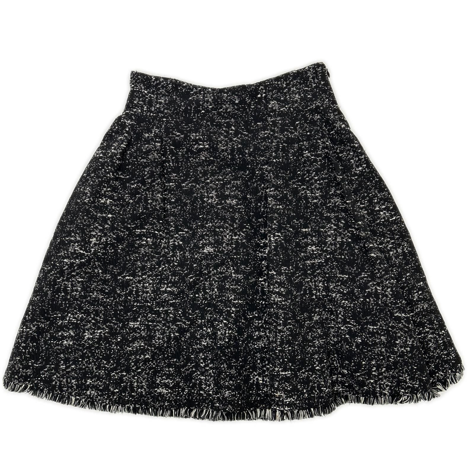 Dior Black Cotton Skirt 36