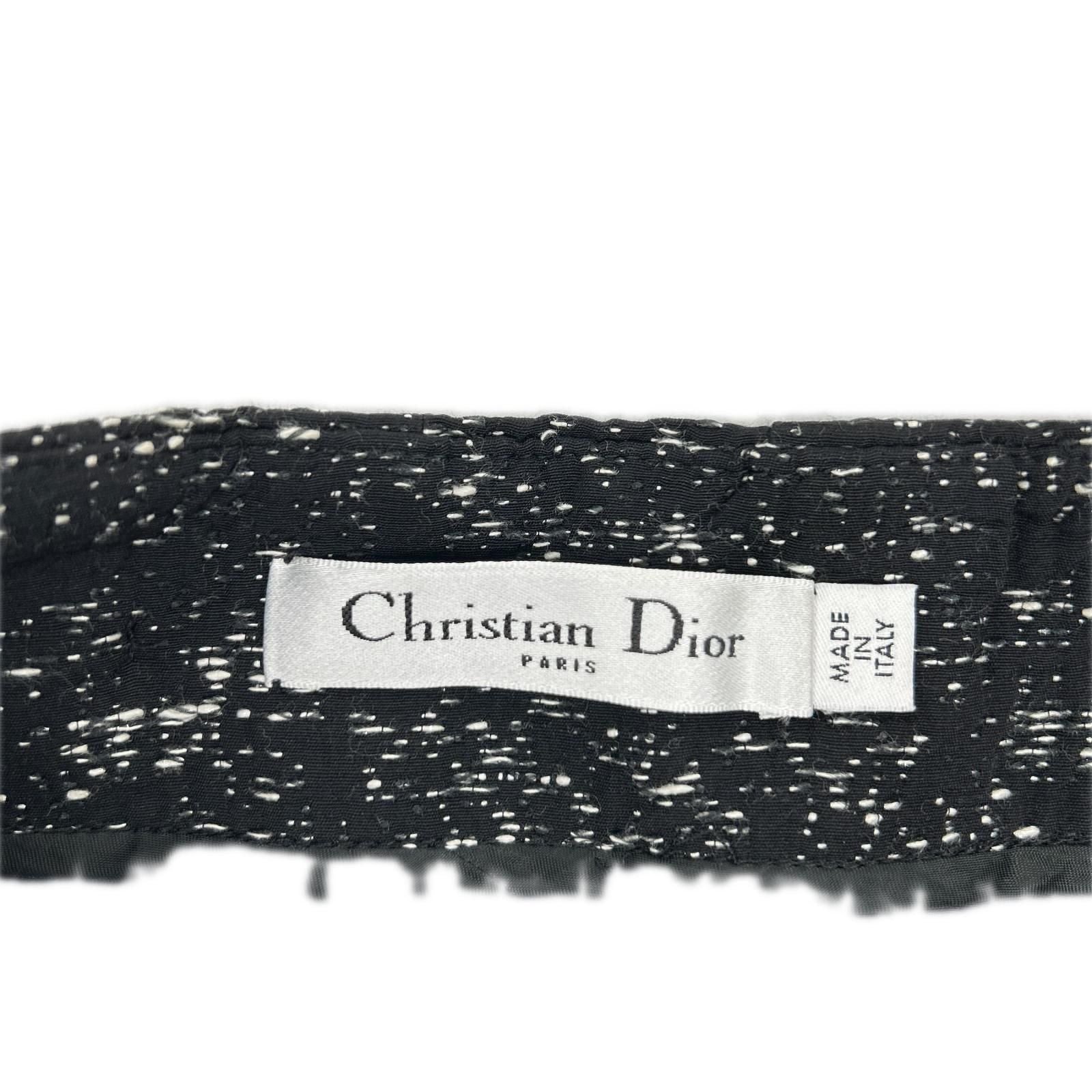 Dior Black Cotton Skirt 36 — view 3