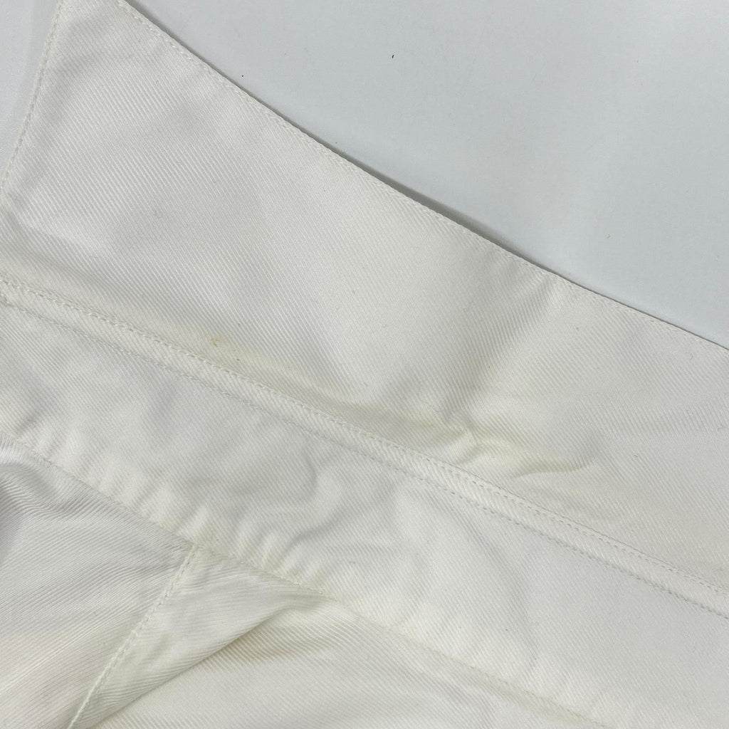 Hermes Era White Cotton Regular Color Long Sleeve Shell Button Shirt — view 7