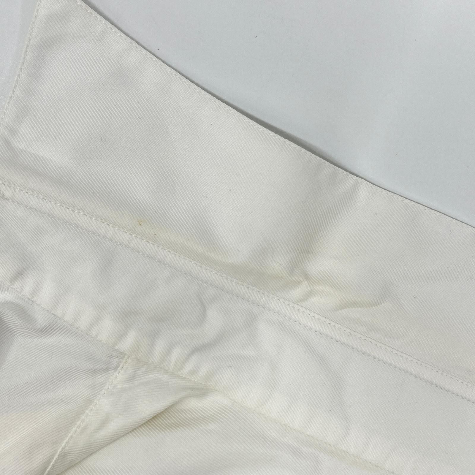 Hermes Era White Cotton Regular Color Long Sleeve Shell Button Shirt — view 7