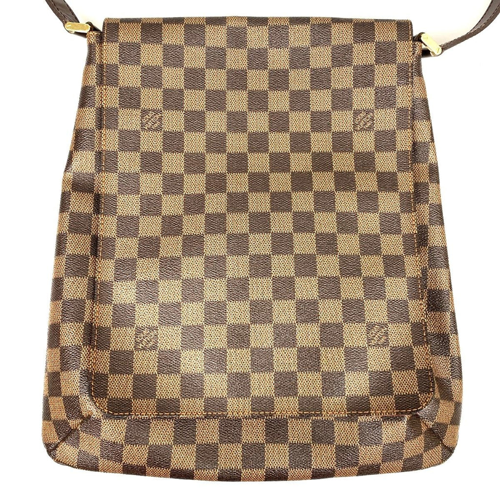 Louis Vuitton Damier Musette Shoulder Bag Brown — view 2