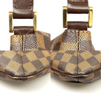Louis Vuitton Damier Musette Shoulder Bag Brown — view 8