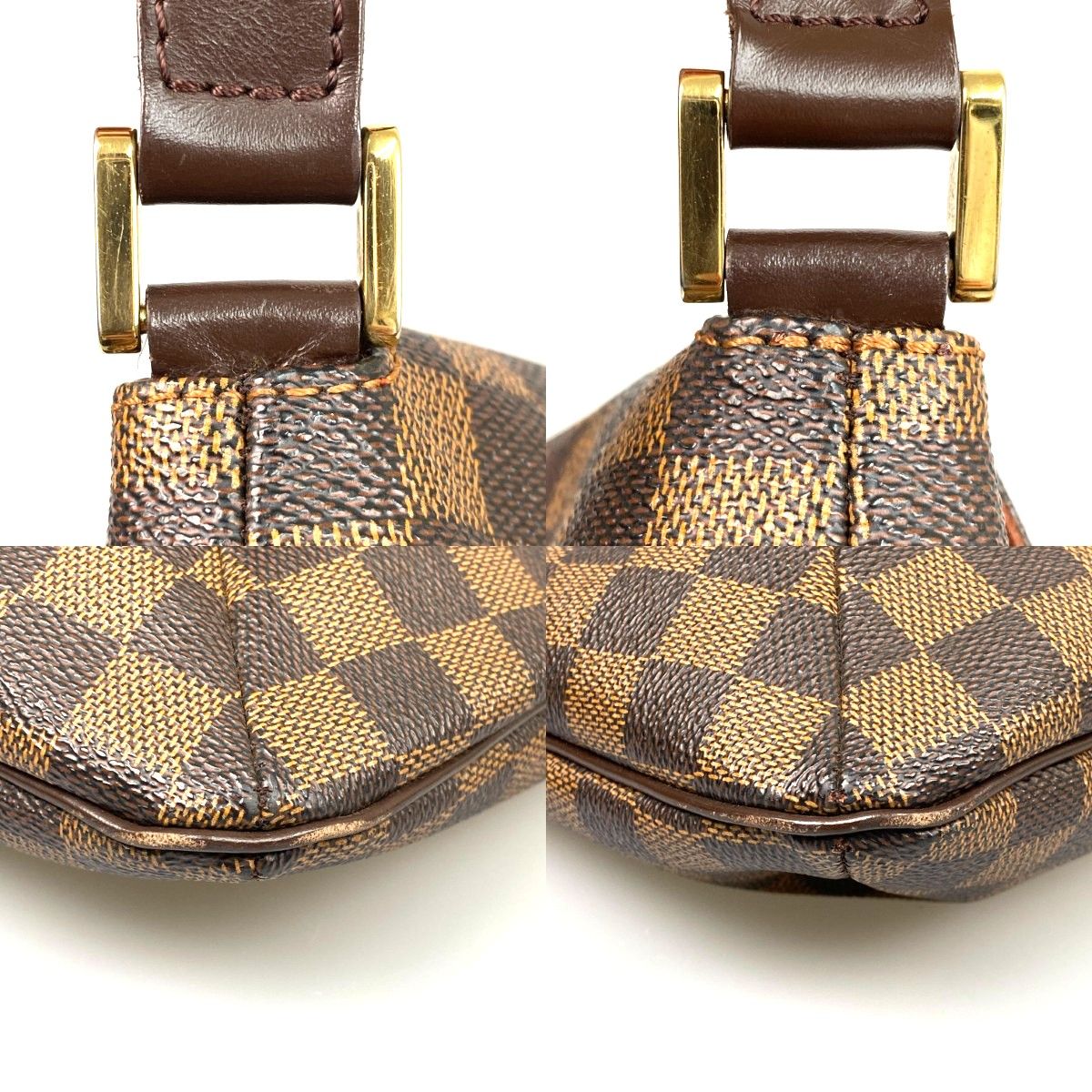 Louis Vuitton Damier Musette Shoulder Bag Brown — view 8