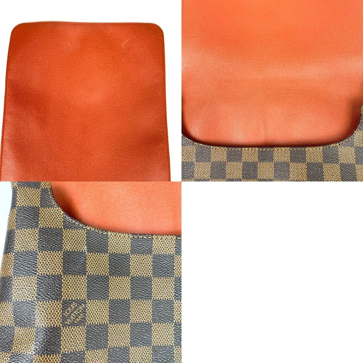 Louis Vuitton Damier Musette Shoulder Bag Brown — view 6