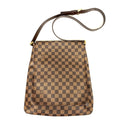 Louis Vuitton Damier Musette Shoulder Bag Brown