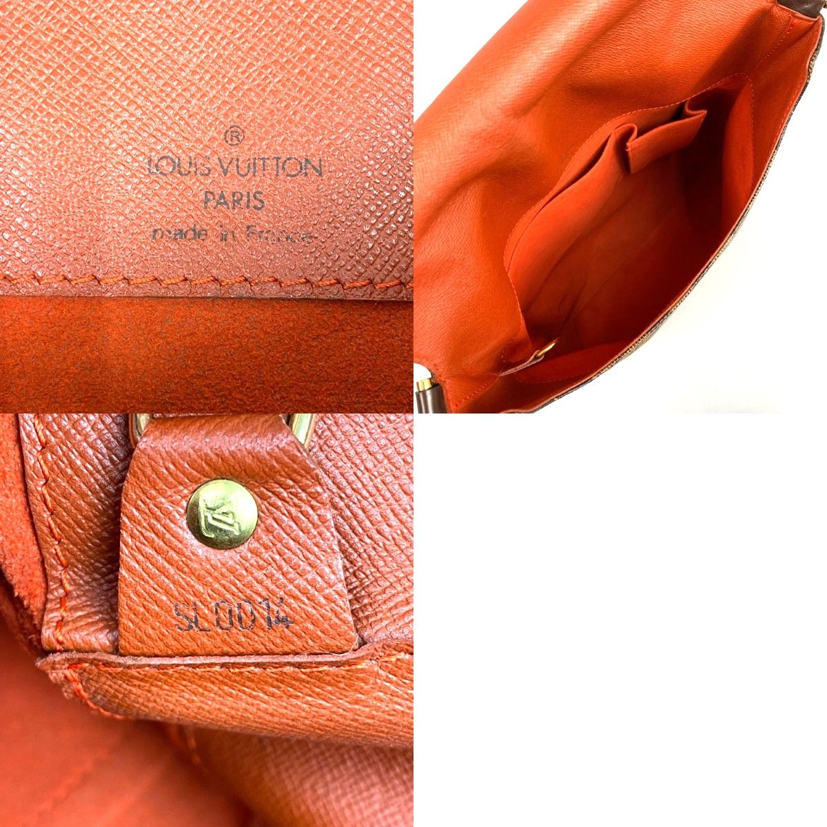 Louis Vuitton Damier Musette Shoulder Bag Brown — view 7