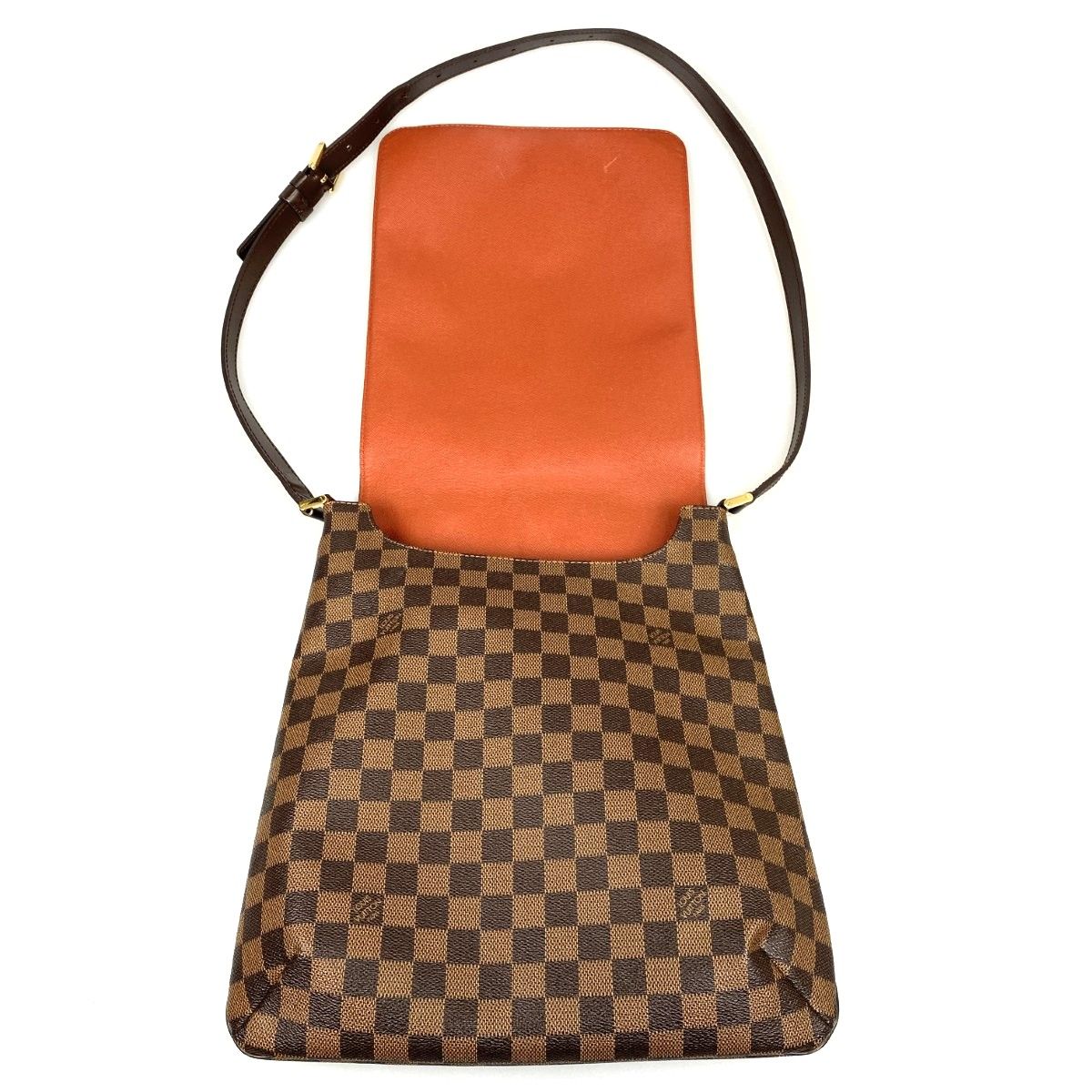 Louis Vuitton Damier Musette Shoulder Bag Brown — view 5