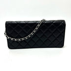 Chanel Shoulder Bag Star CC Logo Lambskin Black — view 2