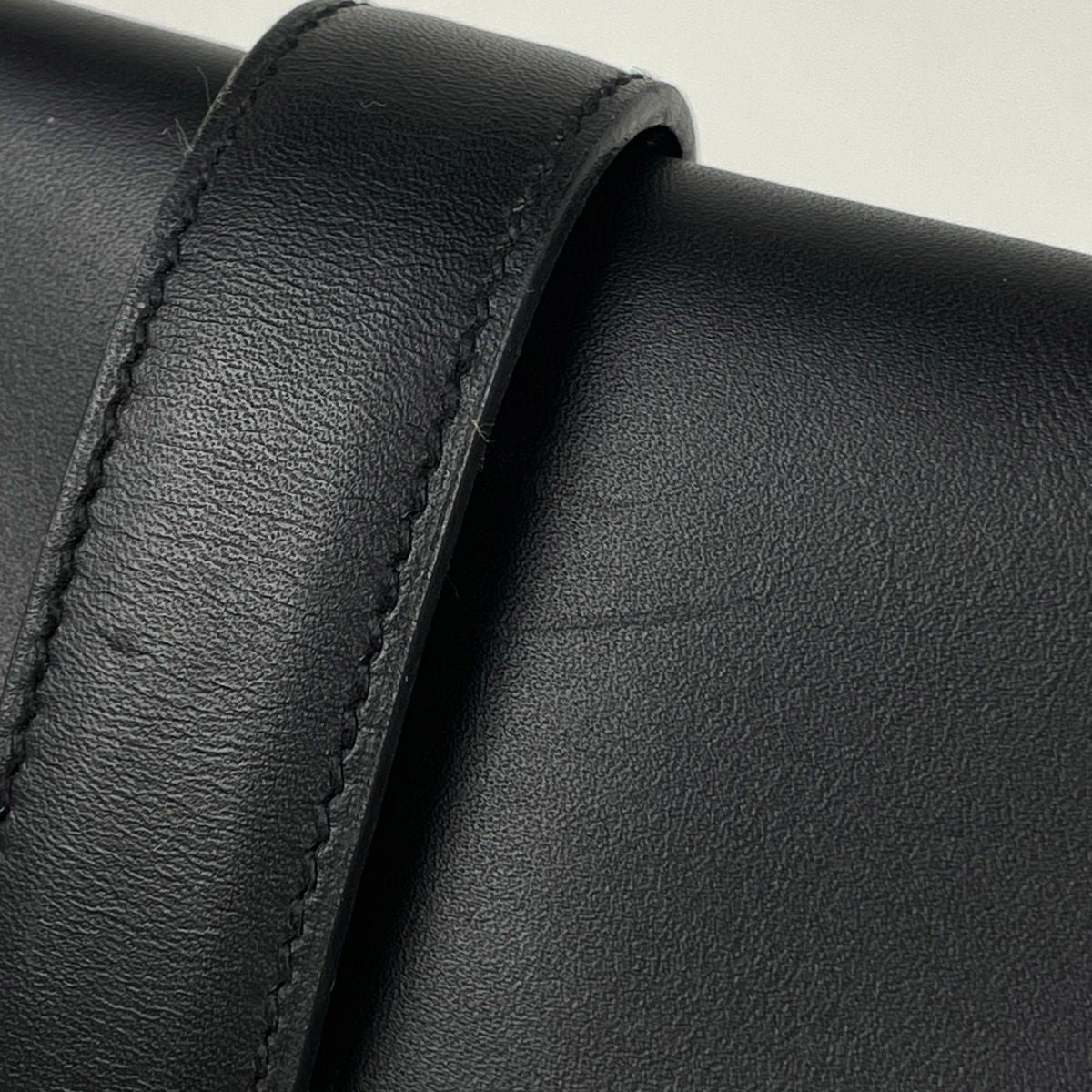 Hermes Jije Elan Clutch Swift Black — view 5