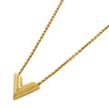 Louis Vuitton Essential Necklace Gold Plated