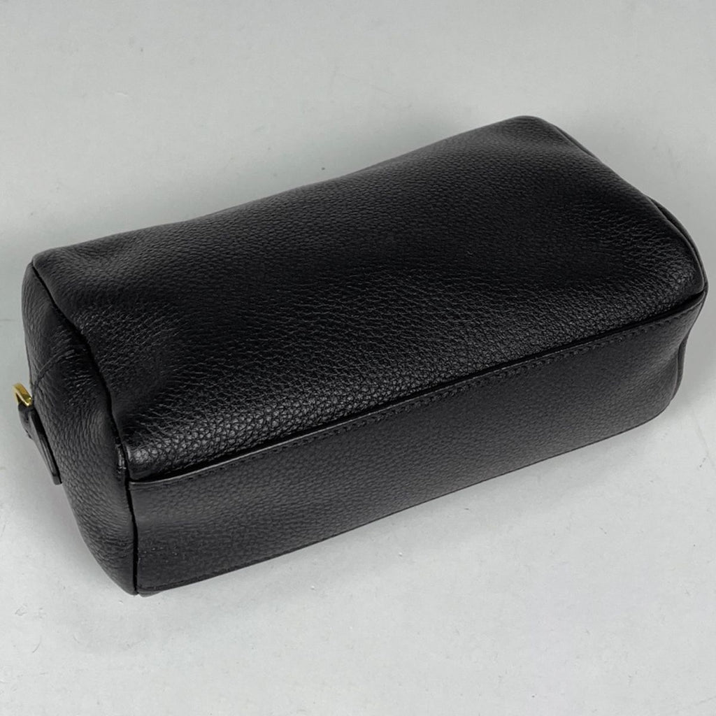Prada Makeup Pouch Leather Nero — view 2