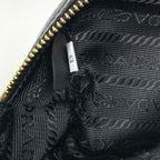 Prada Makeup Pouch Leather Nero — view 5