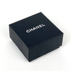 Chanel Earrings CC Logo Silver Plated Rhinestone — view 7
