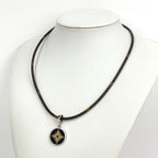 Louis Vuitton Pendentif Fleur Necklace Choker 925 Sterling Silver Monogram — view 5