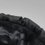 Chanel Makeup Pouch New Travel Line Drawstring Nylon Jacquard Black — view 5