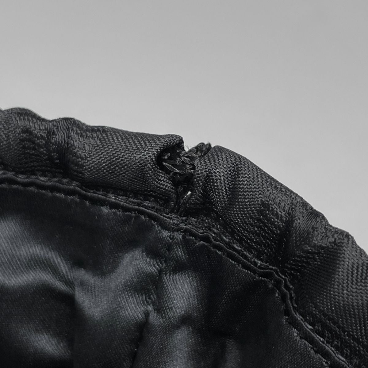 Chanel Makeup Pouch New Travel Line Drawstring Nylon Jacquard Black — view 5